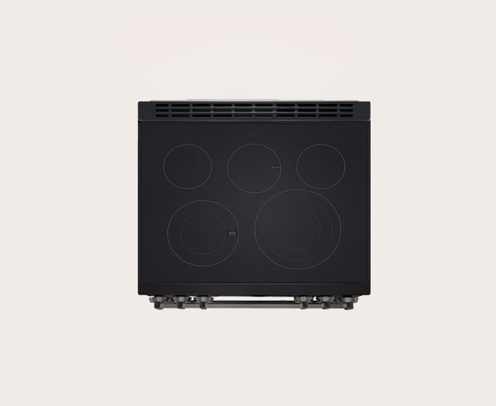Edge-to-Edge Glass-Ceramic Cooktop