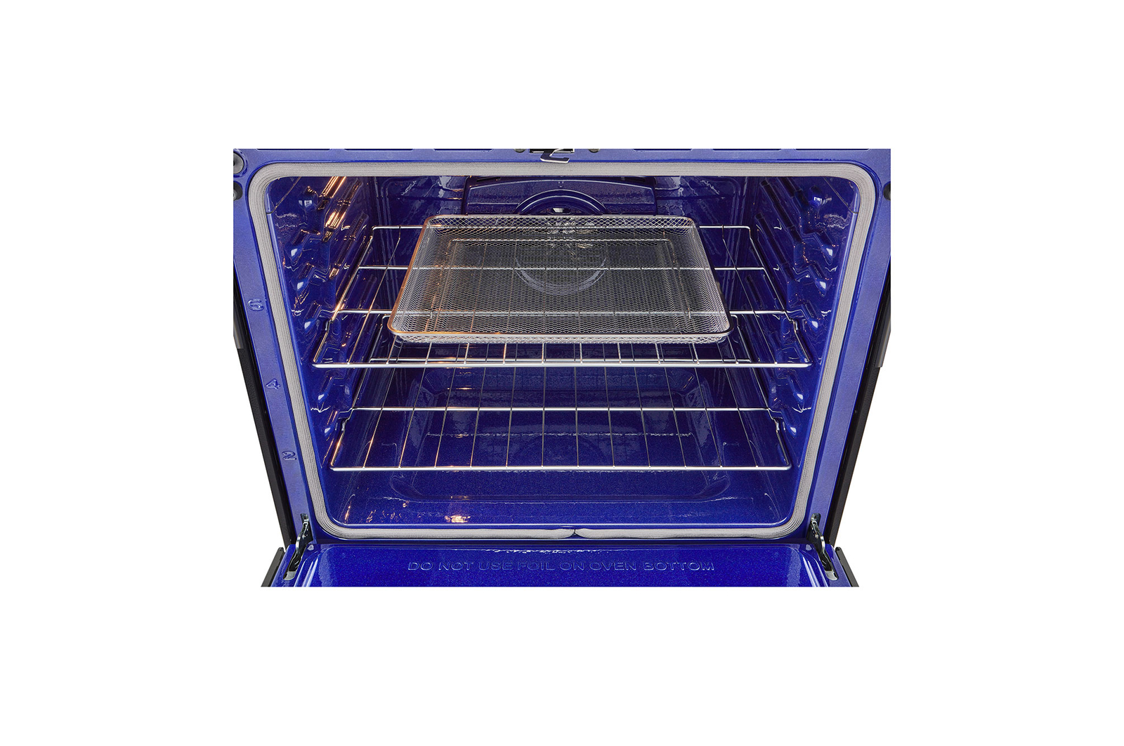 Inside tray view