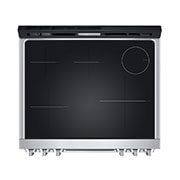 LG Cuisinière à induction de 6,3 pi³/30 po LG STUDIO | ProBake Conv., Air Sous-Vide, Air Fry, SelfClean, EasyClean🅫, acier inox., encastr., LSIS6338F