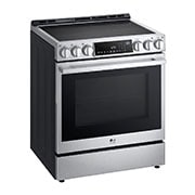 LG Cuisinière à induction de 6,3 pi³/30 po LG STUDIO | ProBake Conv., Air Sous-Vide, Air Fry, SelfClean, EasyClean🅫, acier inox., encastr., LSIS6338F