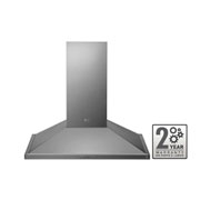 Vue de face du LG Hotte murale de type cheminée de 30 po de LG STUDIO, acier inox. - LSHD3080ST