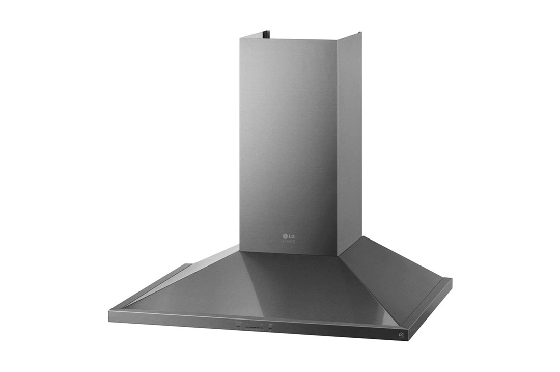 Vue latérale du LG Hotte murale de type cheminée de 30 po de LG STUDIO - LSHD3089BD