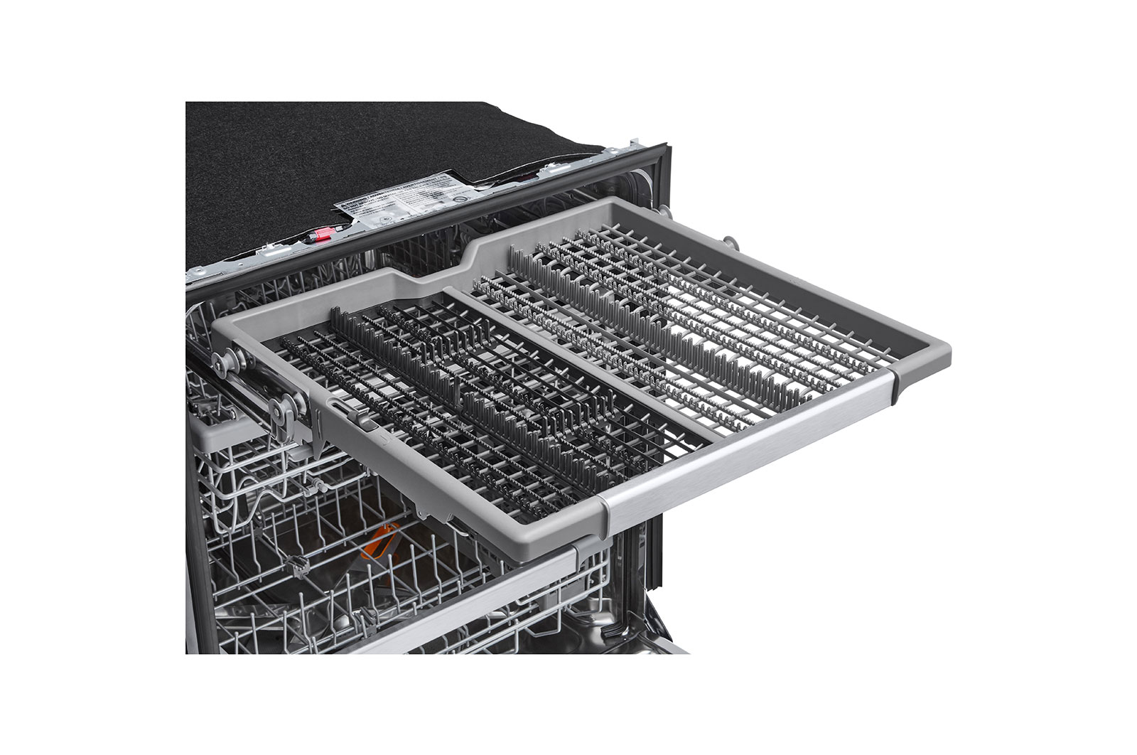 LG Lave-vaisselle de 24 po LG, TrueSteam🅫, QuadWash🅫 Pro, Dynamic Heat Dry🅪, 42 dB, cycle de 1 h, commandes sup., acier inox., LDTH7972S