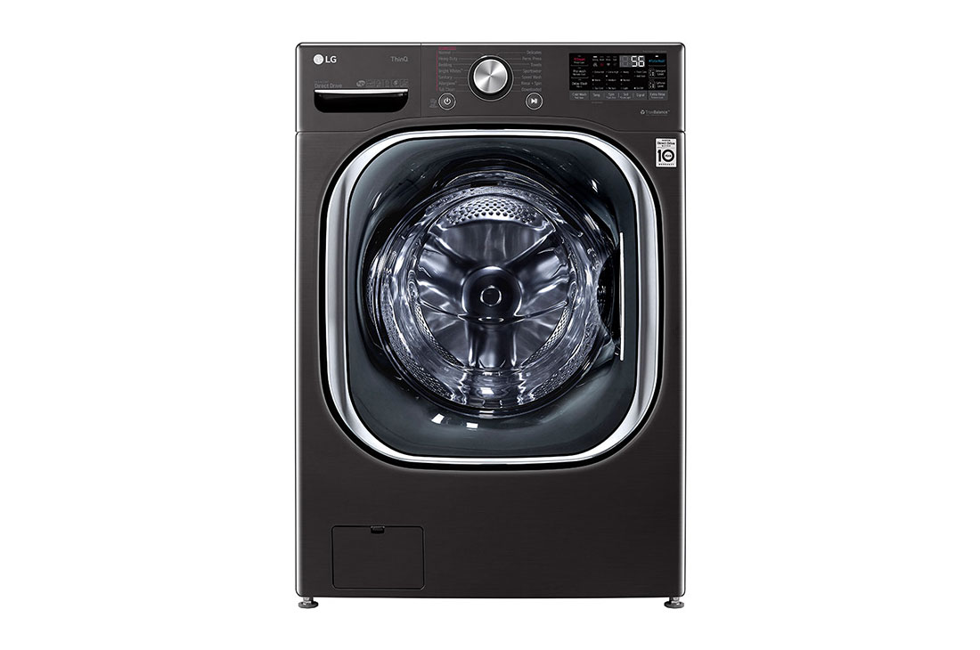 LG Laveuse à chargement frontal de 5,8 pi³ à hyper grande capacité dotée de l’AI ThinQ<sup>MD</sup>, WM4500HBA