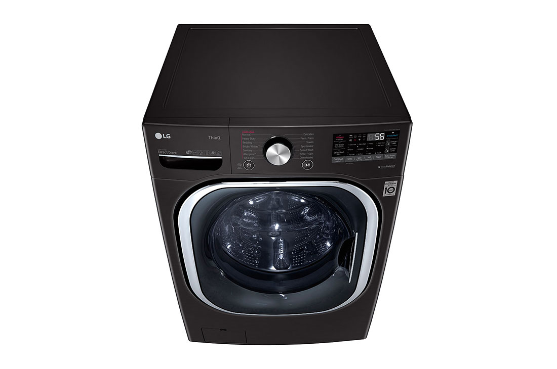 LG Laveuse à chargement frontal de 5,8 pi³ à hyper grande capacité dotée de l’AI ThinQ<sup>MD</sup>, WM4500HBA