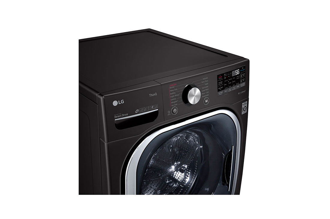 LG Laveuse à chargement frontal de 5,8 pi³ à hyper grande capacité dotée de l’AI ThinQ<sup>MD</sup>, WM4500HBA