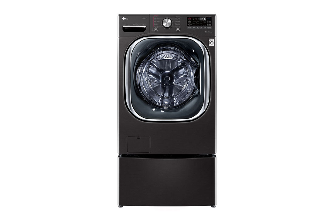 LG Laveuse à chargement frontal de 5,8 pi³ à hyper grande capacité dotée de l’AI ThinQ<sup>MD</sup>, WM4500HBA