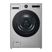 Vue avant de LG Laveuse intelligente à chargement frontal de 5,2 pi³ avec TurboWash🅫 360° et technologie DD🅫 AI intégrée, homologuée ENERGY STAR🅫 - WM5500HVA