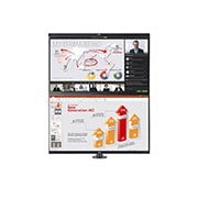 LG Moniteur QHD Ergo Dual de 27 po avec connexion en guirlande, 27QP88D-B2