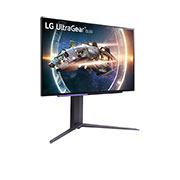 LG Moniteur de jeu UltraGear<sup>MC</sup> OLED QHD avec taux de rafraîchissement de 240Hz et temps de réponse de 0,03ms (GàG) de 27 po, 27GR95QE-B