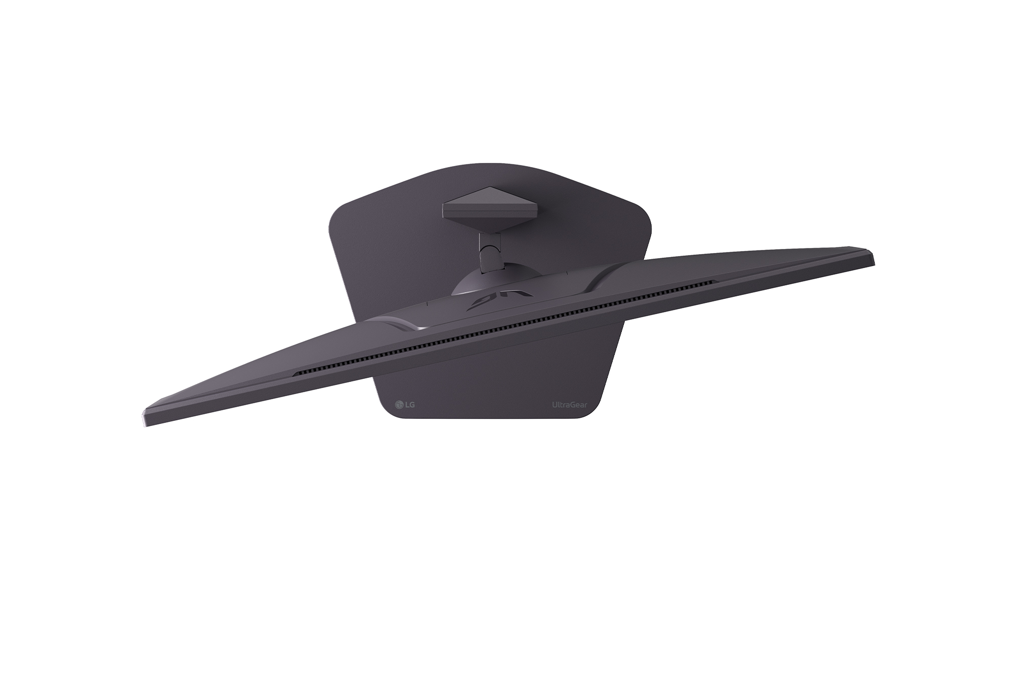 +30 degree swivel monitor top view