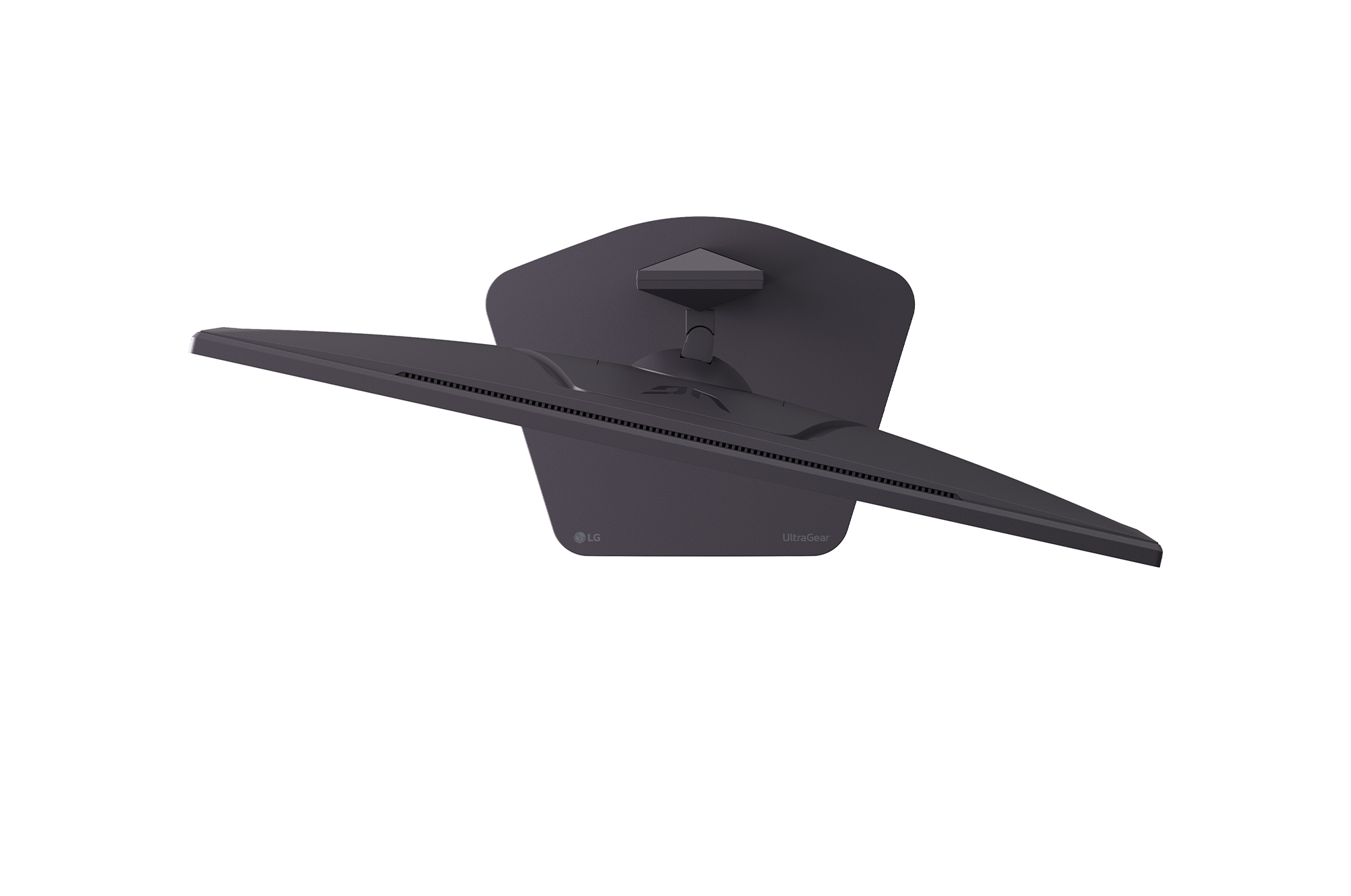 -30 degree swivel monitor top view