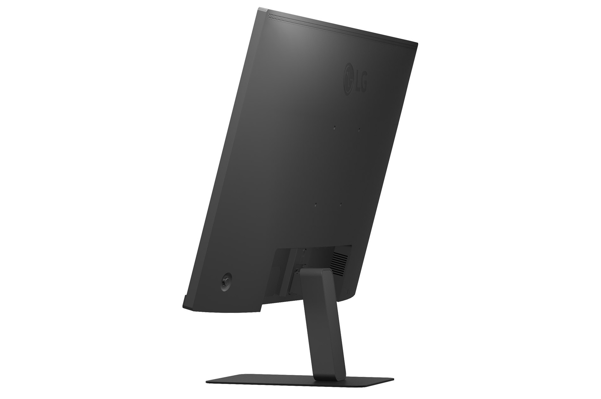 side view of the screen moving for tilt adjustment