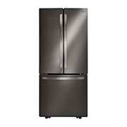 Vue de face du LG Réfrigérateur de 22 pi³/30 po, prof. stand., 3 portes/2 battants - LRFNS2200D