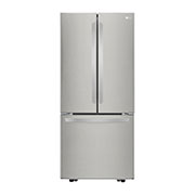 Vue de face du LG Frigo de 22 pi³/30 po, prof. stand., 3 portes/2 battants - LRFNS2200S