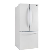 Vue latérale du LG Réfrigérateur de 22 pi³/30 po, prof. stand., 3 portes/2 battants - LRFNS2200W