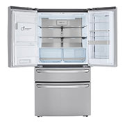 LG Réfrigérateur InstaView ThinQ<sup>MD</sup> de 30 pi³ avec porte dans la porte et machine à glaçons Craft Ice<sup>MC</sup>, LRMVS3006S