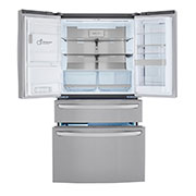 LG Réfrigérateur InstaView ThinQ<sup>MD</sup> de 30 pi³ avec porte dans la porte et machine à glaçons Craft Ice<sup>MC</sup>, LRMVS3006S