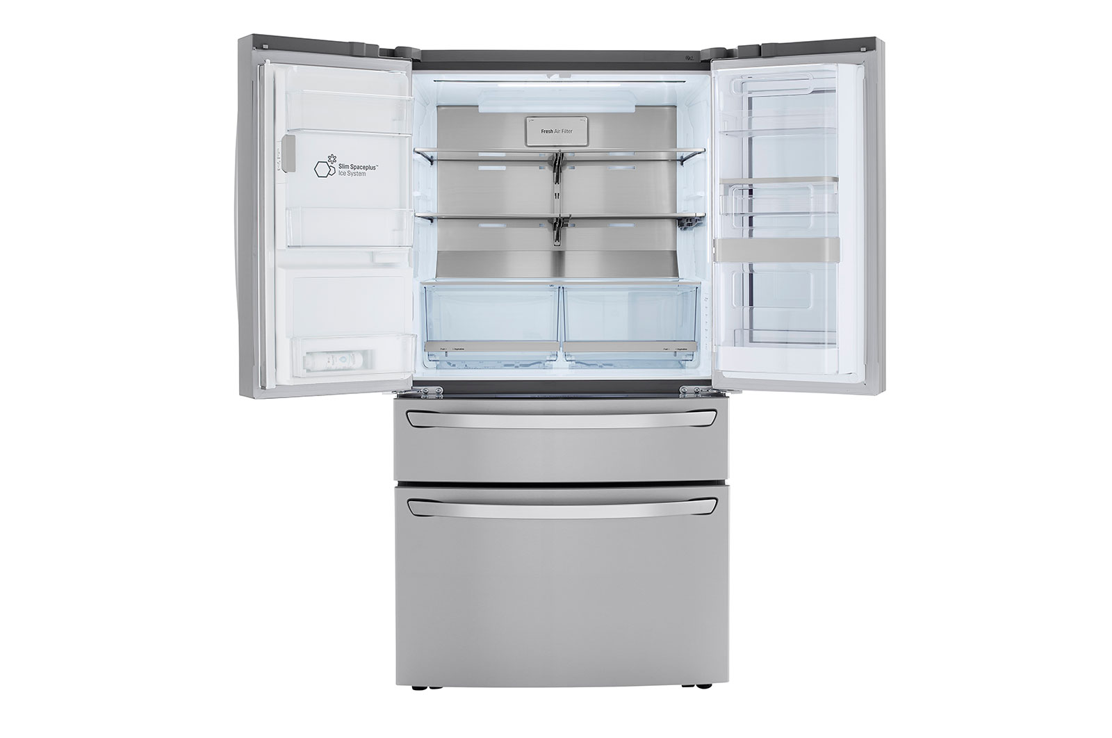 LG Réfrigérateur InstaView ThinQ<sup>MD</sup> de 30 pi³ avec porte dans la porte et machine à glaçons Craft Ice<sup>MC</sup>, LRMVS3006S