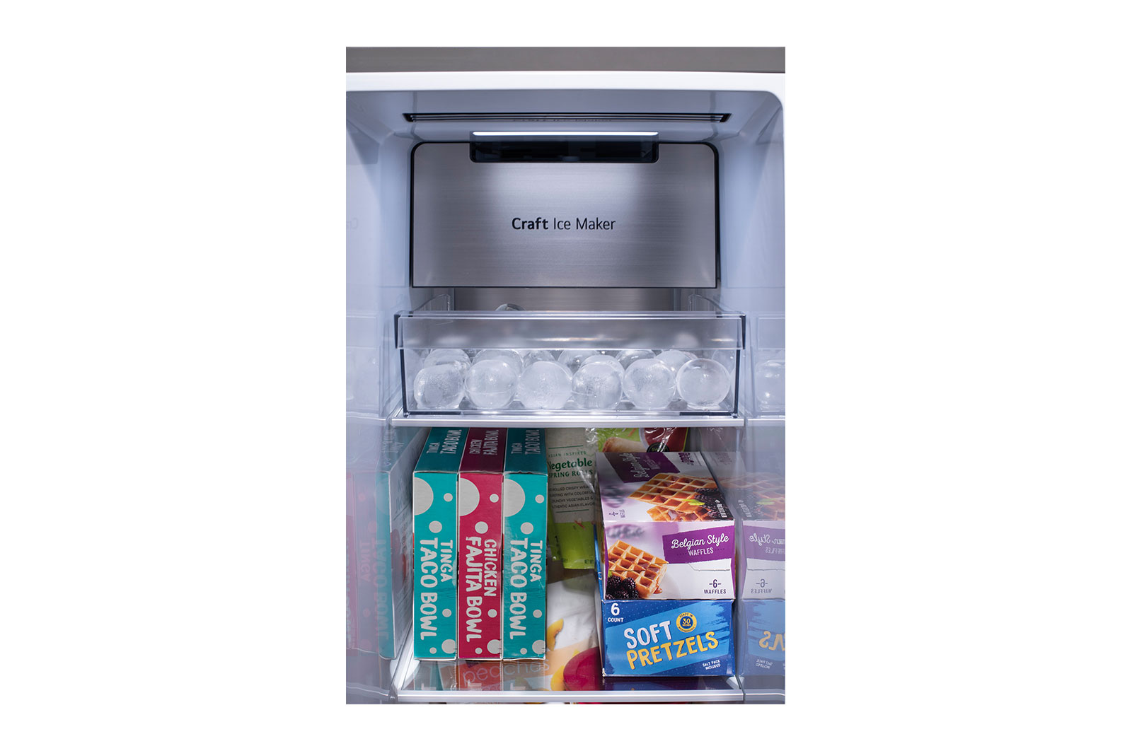 LG Réfrigérateur de 27 pi³ côte-à-côte avec technologie InstaView<sup>MC</sup>, LRSOS2706S