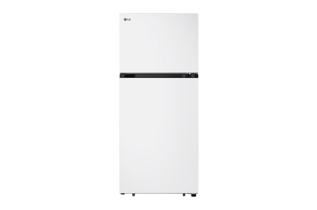 Vue avant de Réfrigérateur de 18 pi³ à congélateur en haut de 28 po, LT18S2100W
