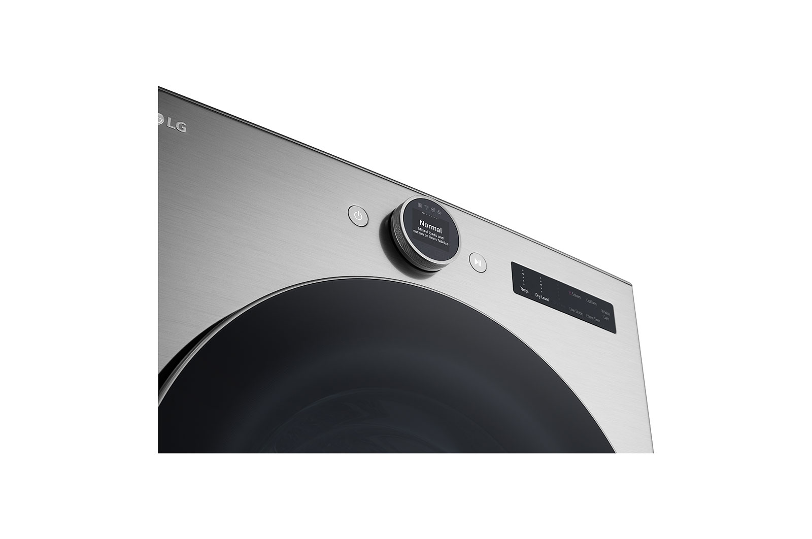 LG Sécheuse élec. de 7,4 pi³, TurboSteam🅫, AI Sensor Dry🅫, Wi-Fi, DLEX5500V