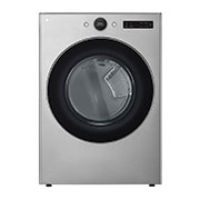 Vue avant de LG Sécheuse élec. de 7,4 pi³, TurboSteam🅫, AI Sensor Dry🅫, Wi-Fi - DLEX5500V