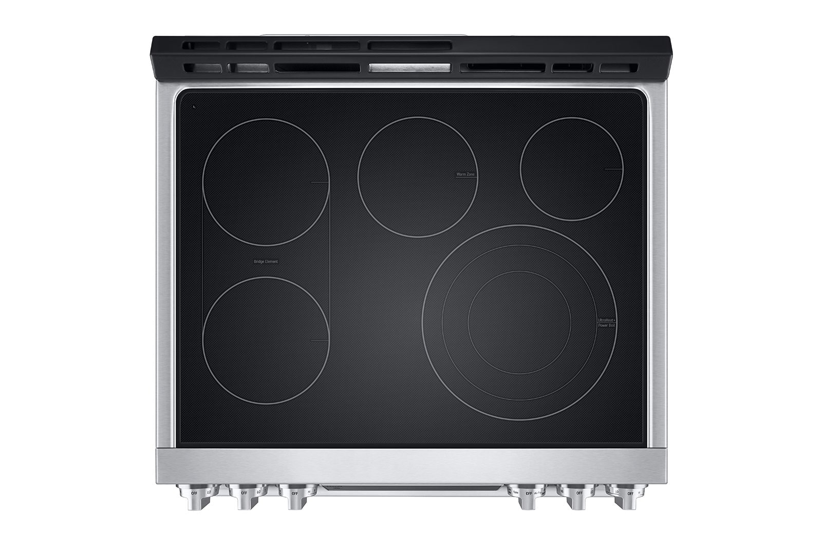 LG Cuisinière élec. de 6,3 pi³/30 po LG STUDIO | ProBake Conv., Air Sous-Vide, Air Fry, SelfClean, EasyClean🅫, intell., acier inox., encastr., LSES6338F