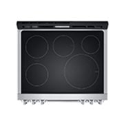 LG Cuisinière élec. de 6,3 pi³/30 po LG STUDIO | ProBake Conv., Air Sous-Vide, Air Fry, SelfClean, EasyClean🅫, intell., acier inox., encastr., LSES6338F