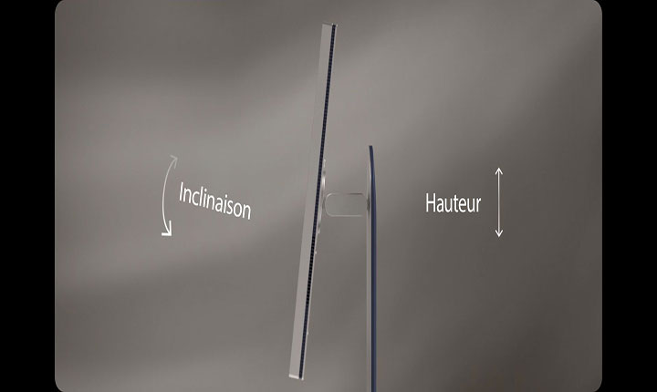 Vidéo montrant le design et l’ajustabilité du moniteur UltraFine™.