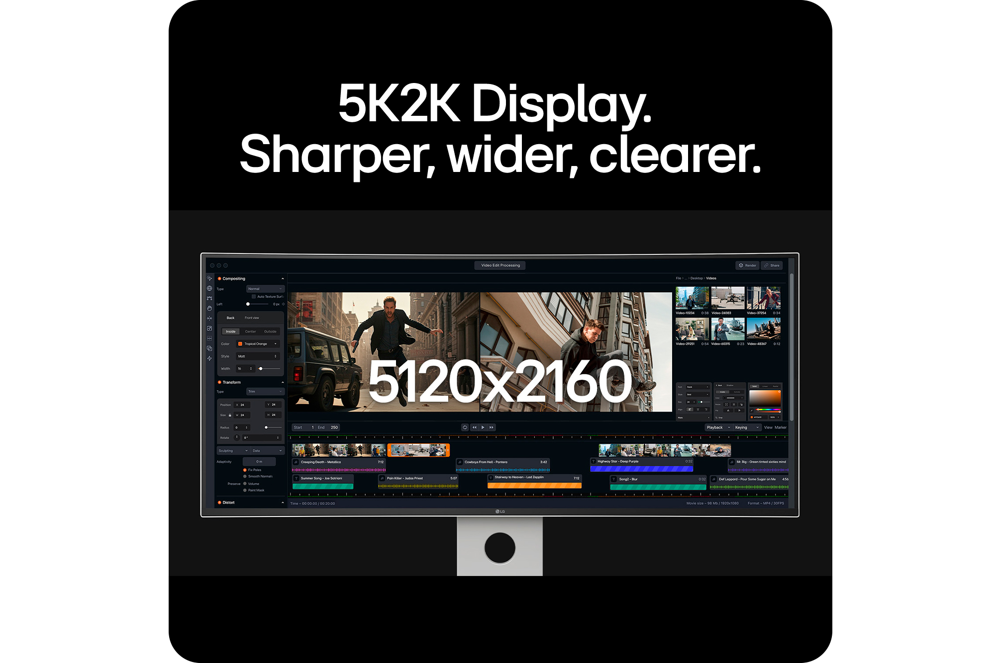 USP card: 5K2K Display