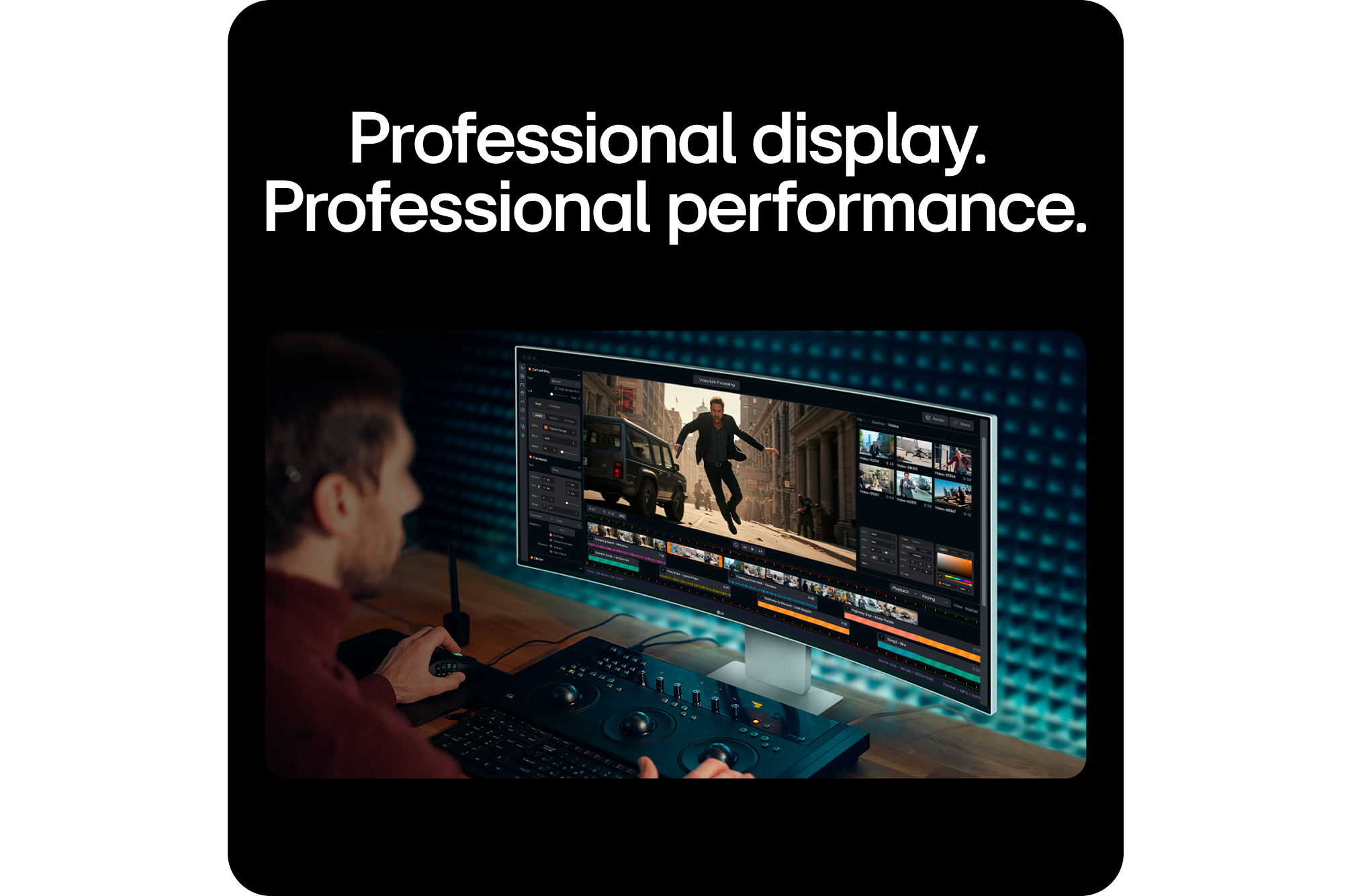 USP card: Professional display