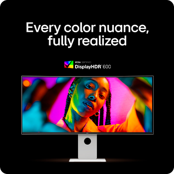 USP card: VESA certified Display HDR 600