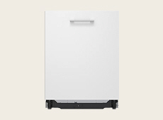 LG DB273TX غسالة أطباق مدمجة بتصميم جاهز للتركيب داخل الخزانة مع مقبض، عرض أمامي.
