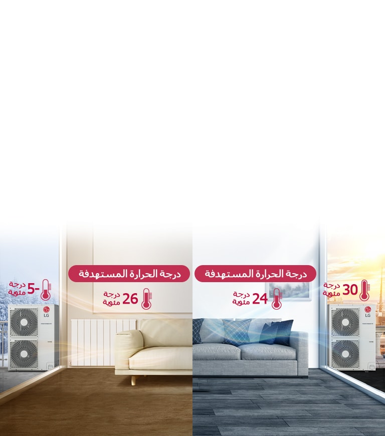 تدفئة مريحة عن طريق الوضع التلقائي الموسمي1