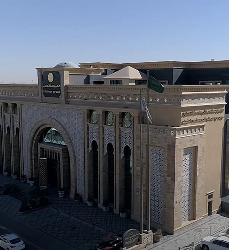 دراسة حالة نظام Multi V الذي يعمل بنظام تدفق مادة التبريد المتغير (VRF) من LG كحل مكتبي_السعودية "المقر الرئيسي لمجموعة الحكير"