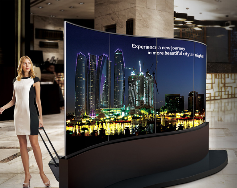 لافتات OLED