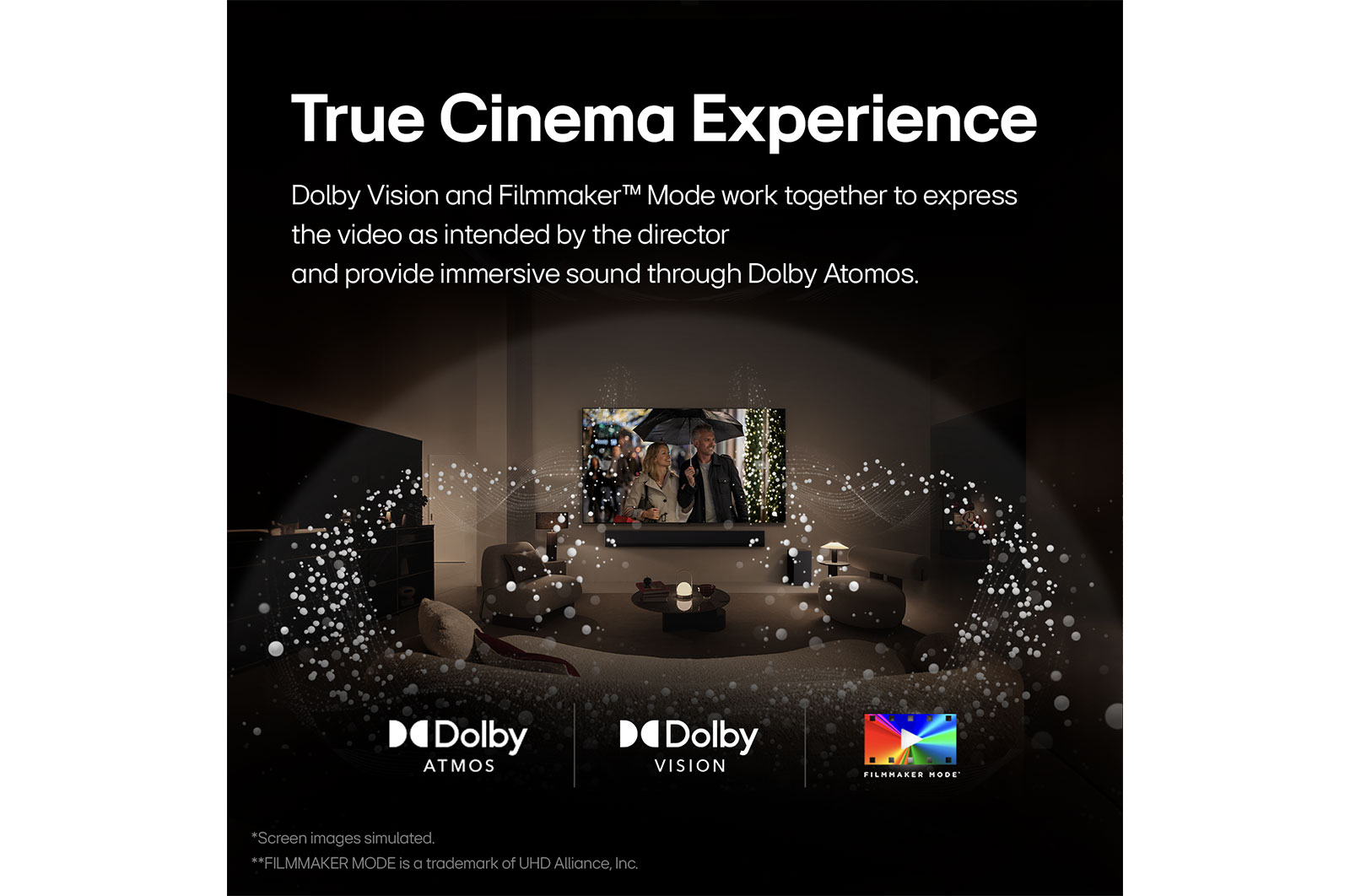 LG تلفزيون LG OLED evo AI C4 4K الذكي مقاس 83 بوصة المدعوم بجهاز التحكم AI Magic remote وتكنولوجيا الصوت Dolby Vision وواجهة webOS24 طراز  عام (2024), OLED83C46LA