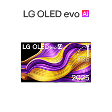 عرض أمامي لمنتج LG OLED evo AI