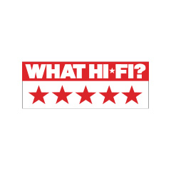 What Hi-Fi? logo.	