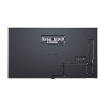 Rear view of LG OLED evo AI G5 4K Smart TV.
