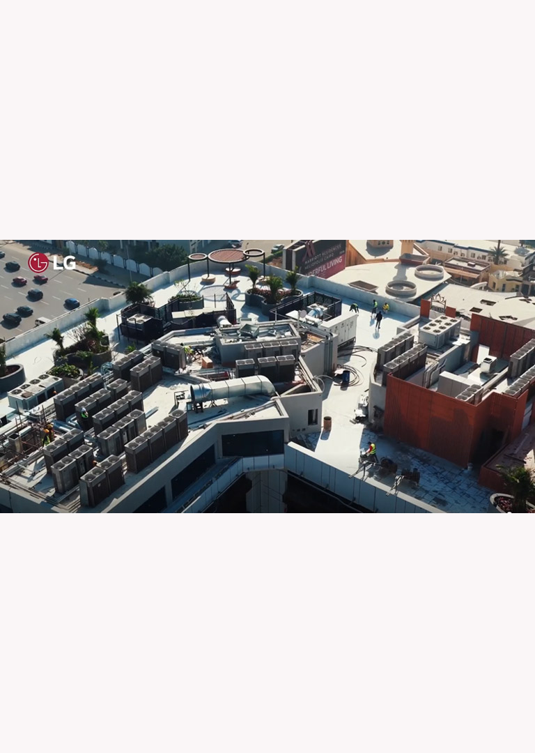 Pioneering Comfort: The First LG Multi V Prepaid System at Marriott Residence Heliopolis
