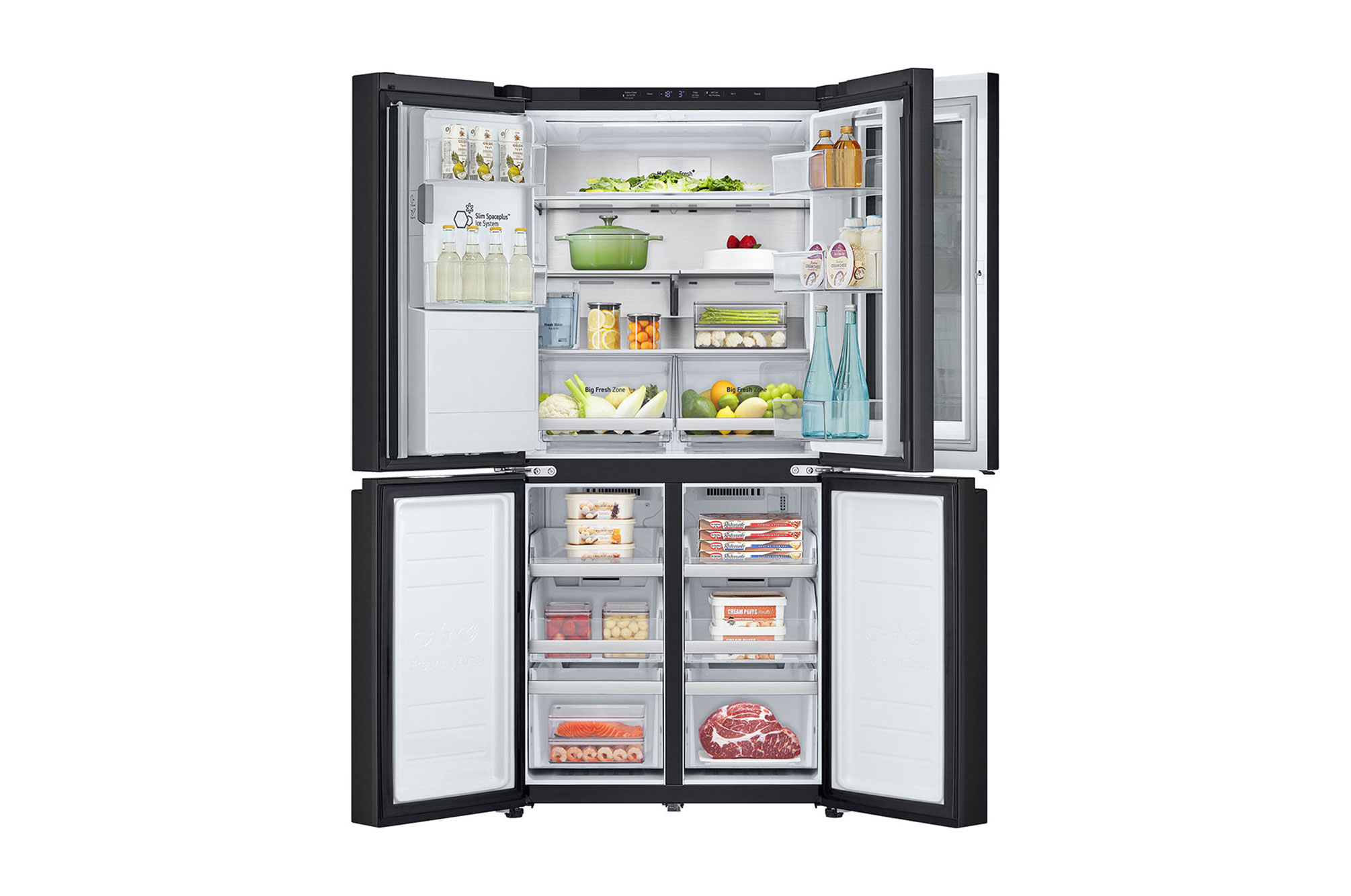 Open with food