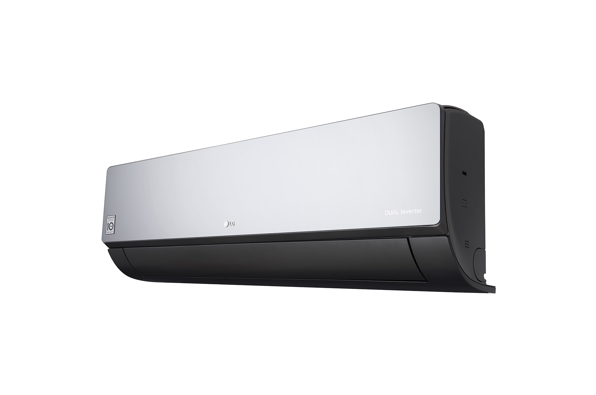+45 degree side view