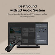 Best sound with LG Audio System