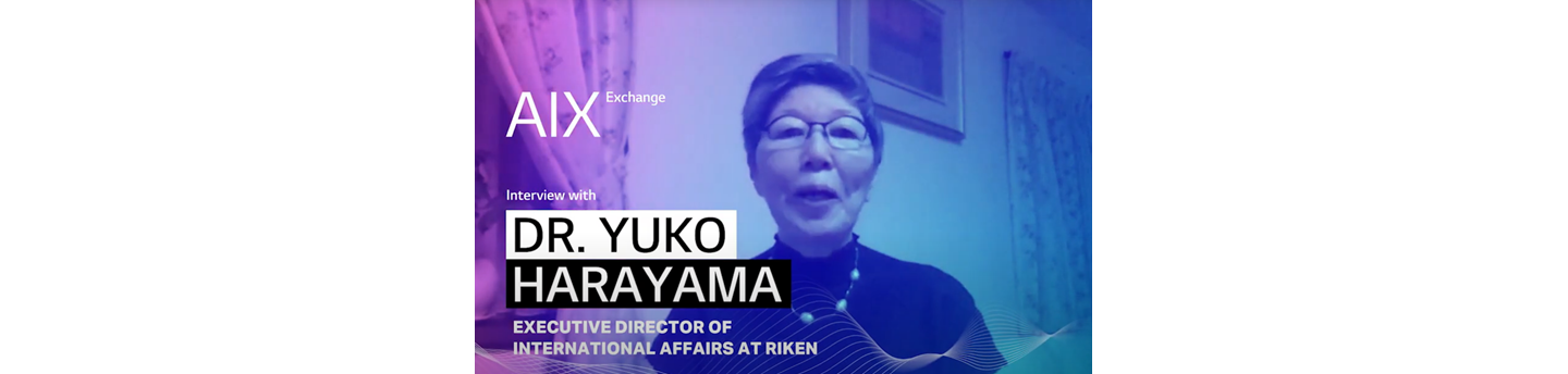 A photo of Dr. Yuko Harayama, executive director of International Affairs at Riken