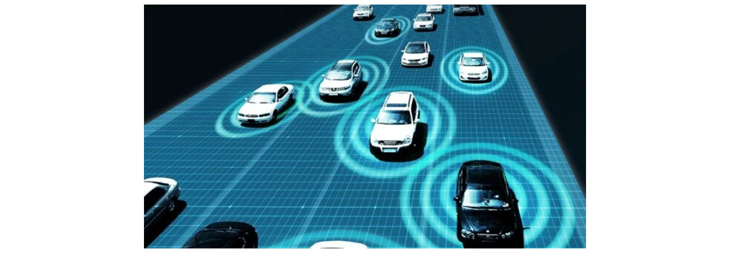  Illustration of several cars surrounded by circles