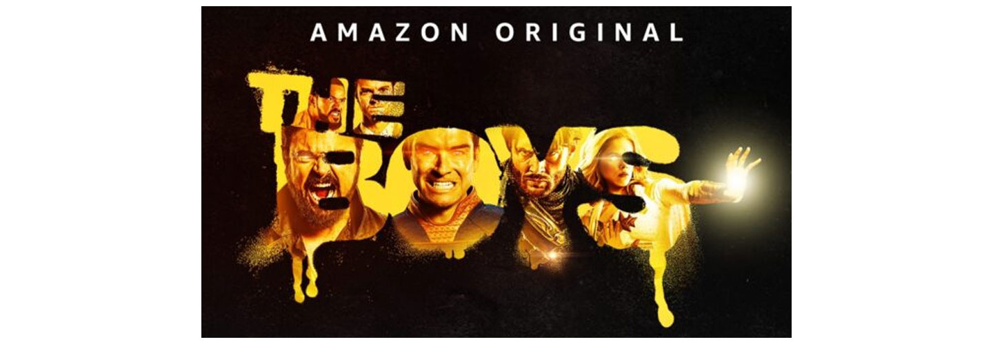 A promotional image for Amazon Prime Video’s original action-packed TV series, ‘The Boys.’