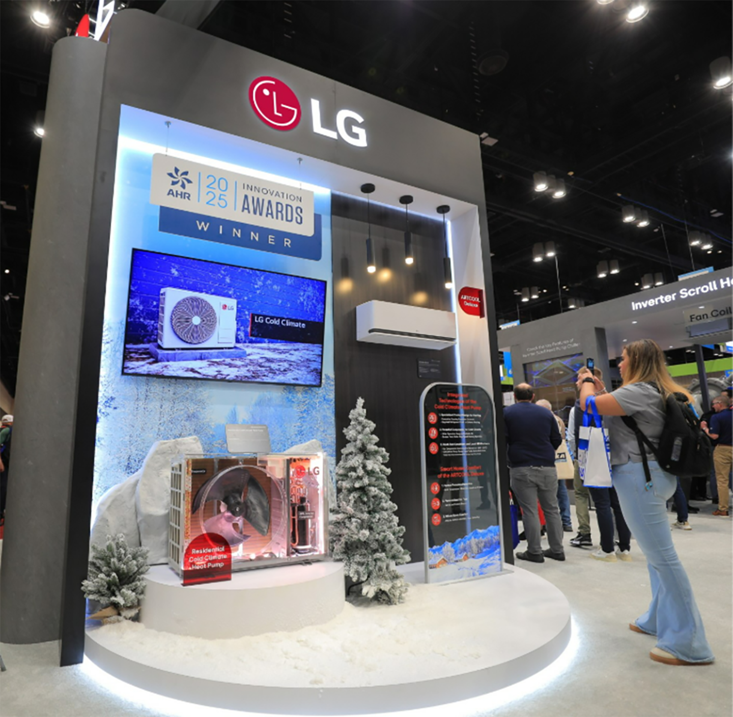 Breaking the Ice at AHR Expo 2025: LG Leads Discussions on Cold Climate Heat Pump Innovations