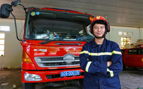 Captain Thai Ngo Hieu, one of the honored faces of the Kindness of Vietnam program